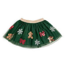 Load image into Gallery viewer, Gingerbread Joy Sequin Christmas Tutu
