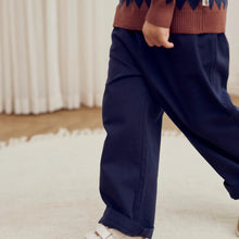 Load image into Gallery viewer, Twill Pants - Night Blue
