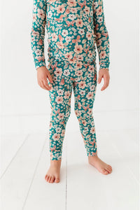 Kids Bamboo Pajamas - Juniper