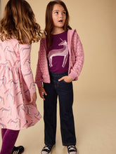 Load image into Gallery viewer, Rainbow Unicorn Graphic Tee - Cosmic Berry
