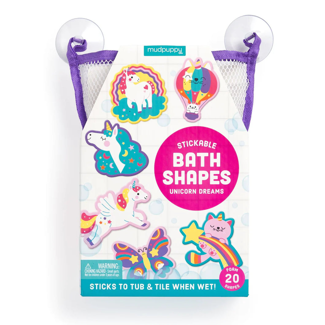 Unicorn Dreams Stickable Bath Toys