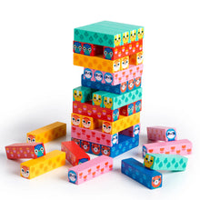 Load image into Gallery viewer, Wild Wobble! Wooden Tumbling Tower

