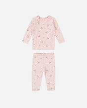 Load image into Gallery viewer, Bamboo Pajama Set - Swans
