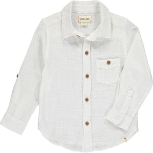 Merchant Long Sleeved Shirt - White