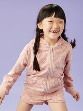 Load image into Gallery viewer, Going Places Hoodie Ombré Pink Hearts
