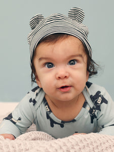 Baby Bear Hat - Jet Black