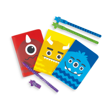 Load image into Gallery viewer, Mini Pocket Pal Journals: Monsters - Set Of 8
