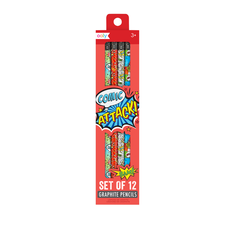 Comic Attack Pencils