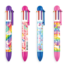 Load image into Gallery viewer, 6 Click Pens: Unique Unicorns
