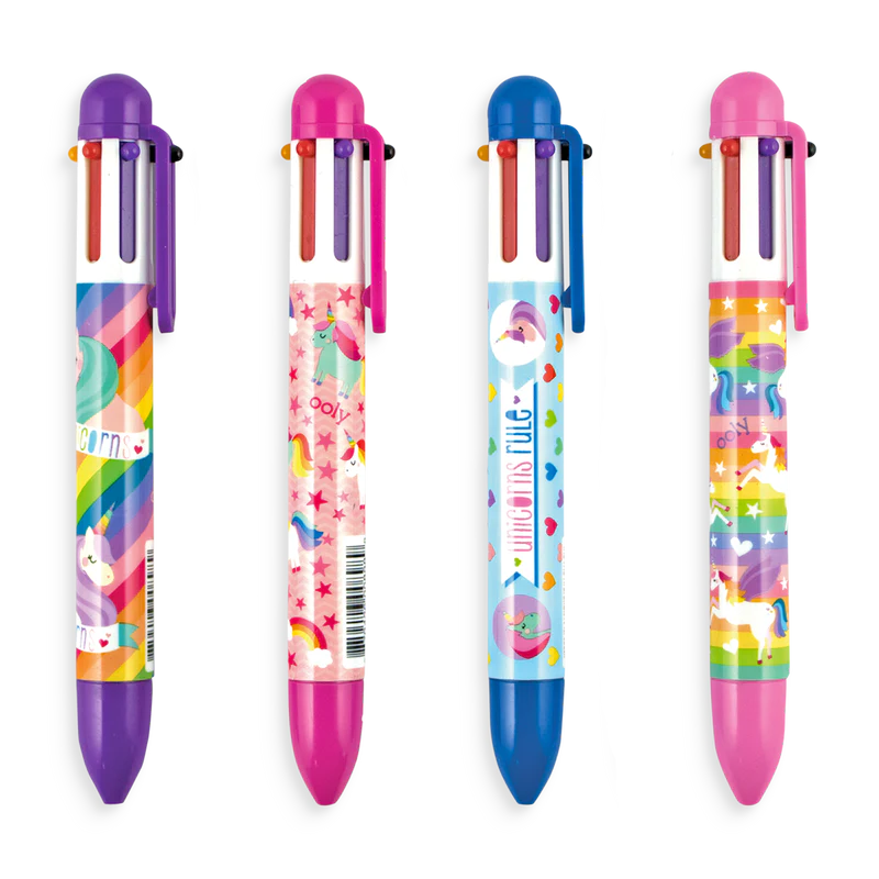 6 Click Pens: Unique Unicorns