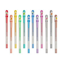 Load image into Gallery viewer, Yummy Yummy Scented Colored Glitter Gel Pens Set of 12
