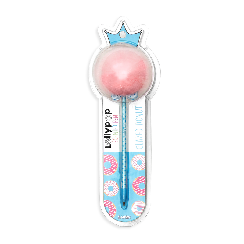 Glazed Donut - Scented Lollypop Pen