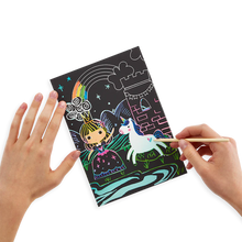 Load image into Gallery viewer, Scratch &amp; Scribble Art Kit Princess Garden
