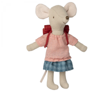 Load image into Gallery viewer, Clothes And Bag, Big Sister Mouse - Red
