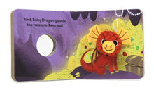 Load image into Gallery viewer, Baby Dragon Finger Puppet Book
