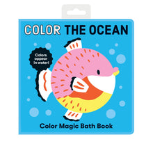 Load image into Gallery viewer, Color The Ocean Color Magic Bath Book
