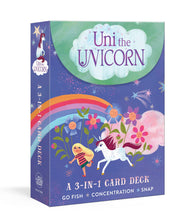 Load image into Gallery viewer, Uni The Unicorn A 3-IN-1 Card Deck
