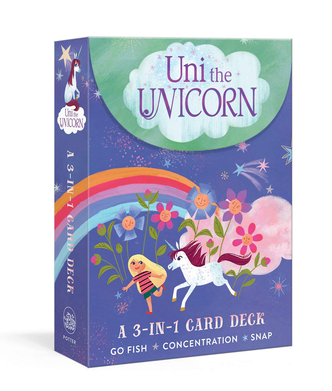 Uni The Unicorn A 3-IN-1 Card Deck