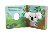 Load image into Gallery viewer, Baby Koala Finger Puppet Book
