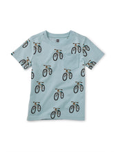 Load image into Gallery viewer, Printed Pocket Tee Mountain Bikes
