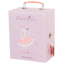 Load image into Gallery viewer, Suitcase  Ballerina Mouse &amp; Tutus In Wardrobe
