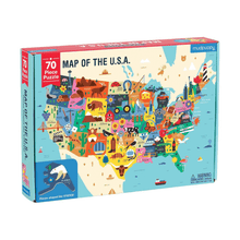 Load image into Gallery viewer, Map Of The U.S.A Puzzle
