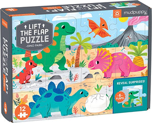 Lift The Flap Puzzle - Dino Park