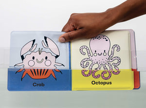 Color The Ocean Color Magic Bath Book