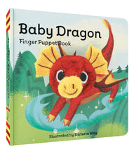 Load image into Gallery viewer, Baby Dragon Finger Puppet Book
