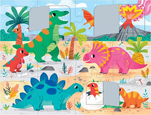 Load image into Gallery viewer, Lift The Flap Puzzle - Dino Park
