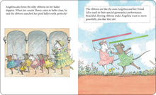 Load image into Gallery viewer, Angelina Feels Like Dancing open to an illustrated page
