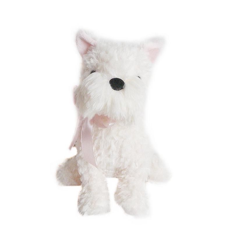 'Wes' Cream Westie Dog Plush Toy