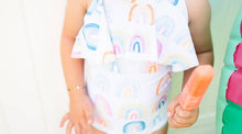 Load image into Gallery viewer, Makayla Swim In Watercolor Rainbow
