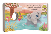 Load image into Gallery viewer, Baby Elephant: Finger Puppet Book
