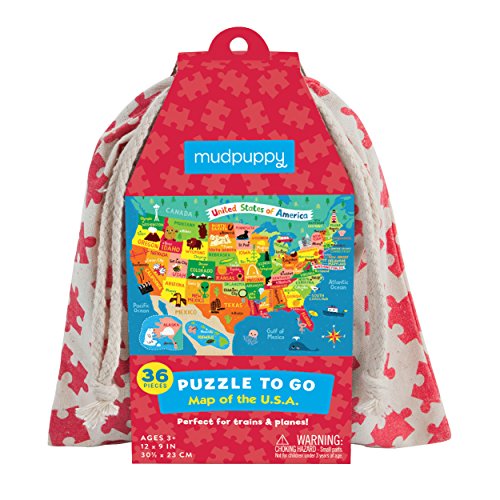 Puzzle To Go Map of the USA