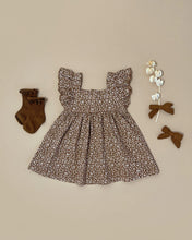 Load image into Gallery viewer, Mariposa Dress - Chocolate Floral
