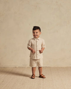 Bermuda Short - Sand Stripe