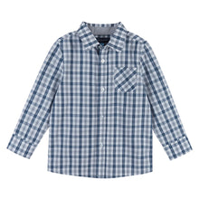 Load image into Gallery viewer, L/S Bamboo From Rayon Shirt  Grey Check

