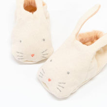 Load image into Gallery viewer, Peach Bunny Baby Booties
