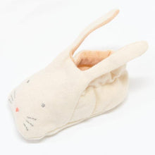 Load image into Gallery viewer, Peach Bunny Baby Booties
