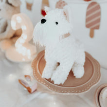 Load image into Gallery viewer, &#39;Wes&#39; Cream Westie Dog Plush Toy
