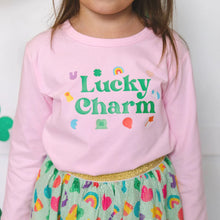 Load image into Gallery viewer, Lucky Charm L/S Shirt - Light Pink

