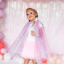 Load image into Gallery viewer, Rainbow Unicorn Cape Kit - 3-6Y
