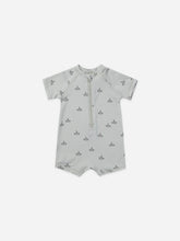 Load image into Gallery viewer, Boys Zip Rashguard - Boats
