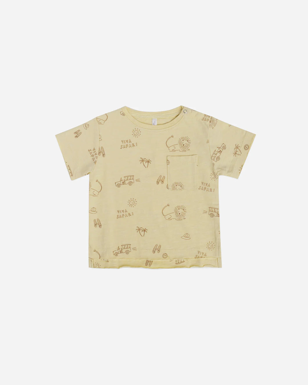 Raw Edge T-Shirt - Viva Safari