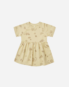 Raglan Dress - Viva Safari