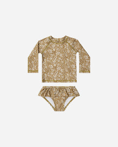 Rash Guard Girl Set - Golden Disty