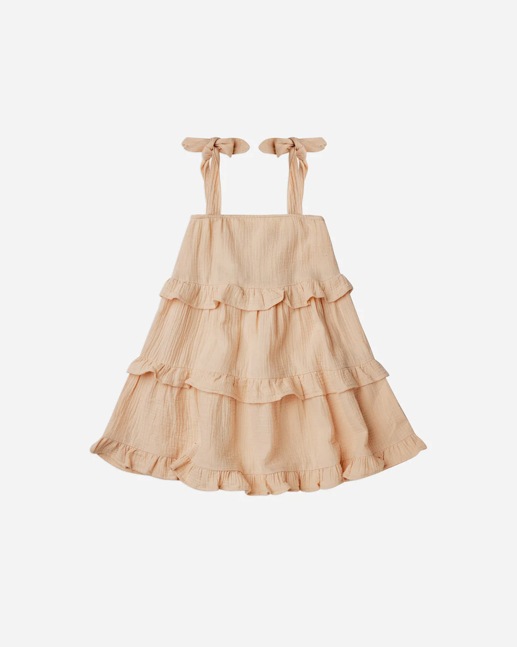 Ruffled Swing Dress - Shell