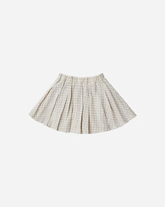 Pleated Skirt - Laurel Plaid