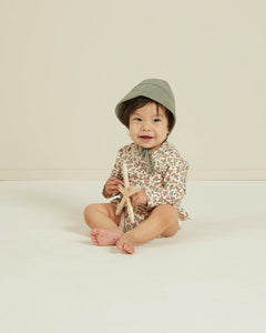 Brimmed Bonnet - Aqua